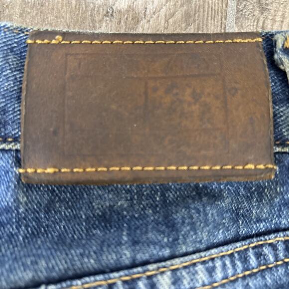 Y2K Tommy Hilfiger Vintage Relaxed Fit Classic Straight 2005 34x34 Men’s Jeans - Picture 3 of 16